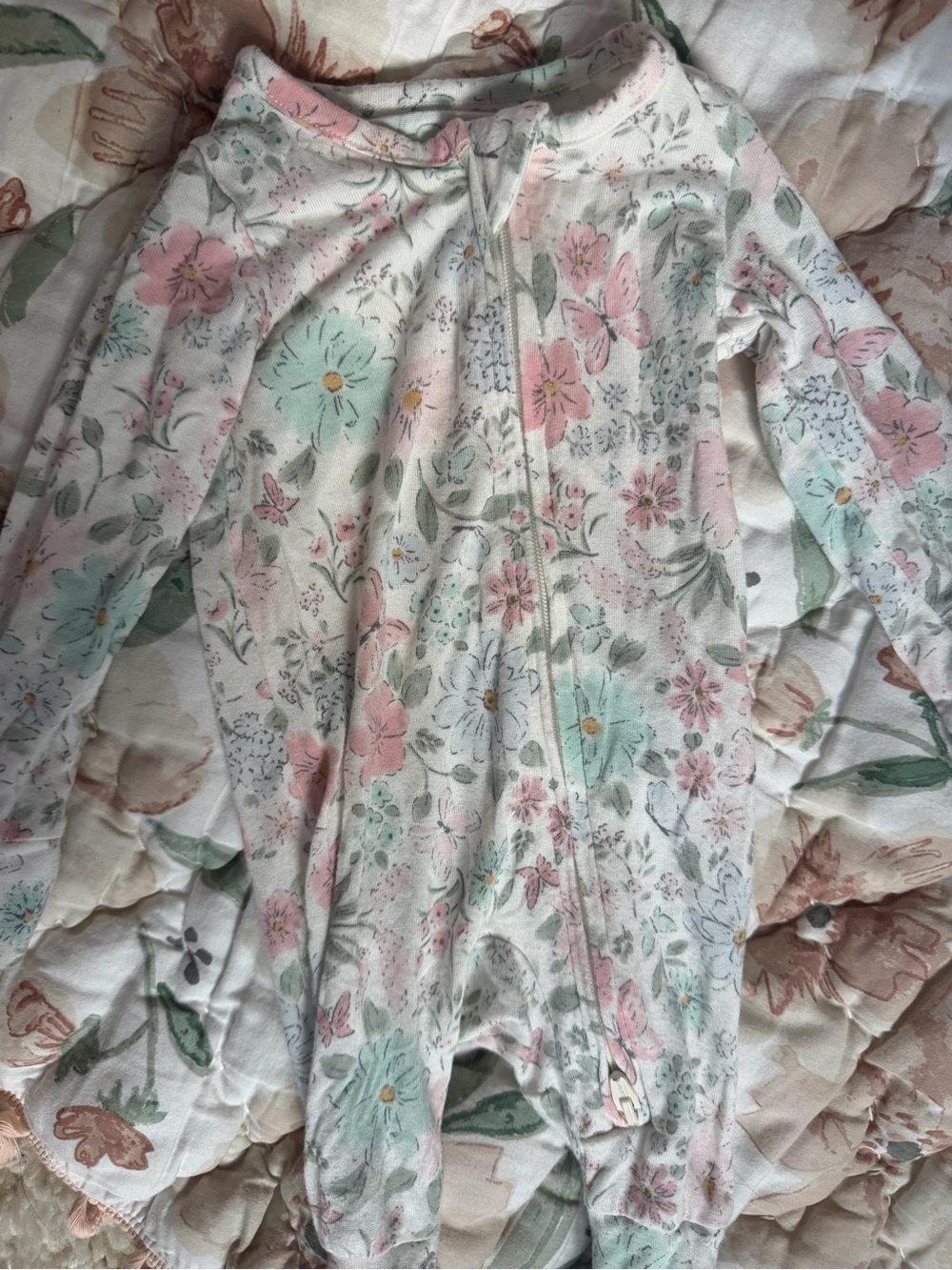 Purely Soft Floral Sleep & Play